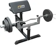 Preacher Curl Bench Weights Commercial Bicep Arms