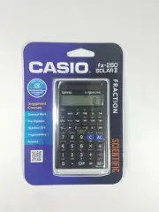 Casio fx-260 Solar II Fraction Scientific Calculator Permitted on SAT ACT AP