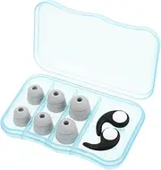 Yardwe Reusable Floating Earplugs for Boys and Girls Adults Noise Reduction Waterproof Ear Plugs for Swimming Bath Shower Sleep Black