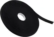 1/2 Inch Double Fold Bias Tape, 30 Yards Bias Binding Tape Fabric Tape for Sewing Piping Hemming Quilting Seaming(Black)