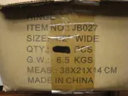 200 Pcs (100 Pairs) - 1/2" Overlay Face Frame Concealed Cabinet Door Hinges W/s