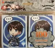 100 Ultra Pro MAGIC CHIBI JACE V2 Standard Size Deck Protector Sleeves Pack