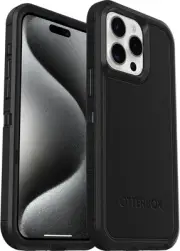 New Drop+ Case for iPhone 15 Pro OtterBox Defender Case + Clip Holster Black