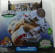 Star Wars Hasbro Galactic Heroes Millennium Falcon Model with Figures BNIB