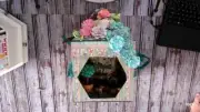 Graphic 45 Fairy Dust LIGHTED Explosion Box, MINI ALBUM