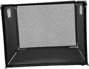 Angoily Metal File Holder Foldable Office Organizer Mesh Storage Rack for Desk Multifunctional Hanging File Organizer for Documents Books and Supplies