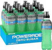 Powerade Zero Sugar Grape Multipack 12 x 600 mL