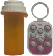 Medication Aids - Reusable Medication Dose Tracker for Most Bottles | Health Medication Tracker & Pill Reminder Visual Reminder Perfect for The