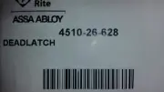 adams rite 4500 series deadlatch 4510-26-628 3pc for $99
