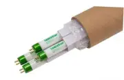 Fluorescent Grow Light Bulbs, 4 Pack, 18" Long, 1500 Lumens, 18W T5 6500K