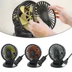 Large Truck Car Electric Fan 1224V USB Interface Cooling Air Circulator