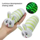 Fidget Slug Toy Articulated Stim Toys Anti-stress Rabbit Slug Fidget