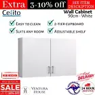 Cefito Wall Cabinet Storage Bathroom Kitchen Cupboard Organiser Bedroom White