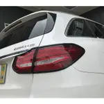 IDFR-ODE 汽車精品 BENZ C-CLASS S205 C250 14-UP 旅行車 烤漆黑大燈框