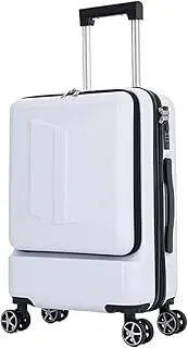 [KYUSAR] Carry On Luggages Suitcase Luggage Suitcase Piece Set Carry On ABS+PC Spinner Trolley with Pocket Compartmnet Luggage Suitcases (Color : B, Size : 24")
