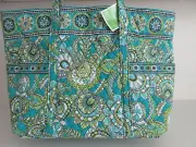 VERA BRADLEY "SUPER TOTE" (PEACOCK) (RARE & RETIRED)