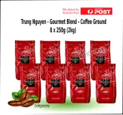 2kg Vietnamese Trung Nguyen GOURMET BLEND Ground Coffee (8 x 250g) - NO BOX