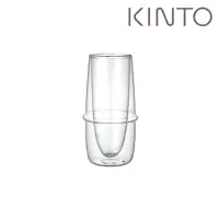 在飛比找momo購物網優惠-【Kinto】KRONOS雙層玻璃香檳杯160ml