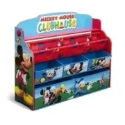 Mickey Mouse Toy Organizer Storage Bins Book Shelf Kids Playroom Box Bedroom