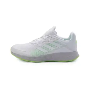 ADIDAS DURAMO SL 輕量透氣跑鞋 白螢綠 H04625 男鞋