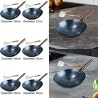 Wok Pan Non Stick Skillet Traditional Universal Gas Cookware Induction Cooker