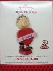 Hallmark 2013 LINUS's BIG HEART - Peanuts All Year Long - VALENTINE'S DAY MIB