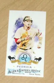 Topps Allen/Ginter MINI SP Celestial Stars Code Pedroia