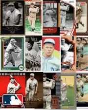 Jimmie Foxx 20 count Baseball SUPER Card Lot w/ Inserts PHILADELPHIA A's 83