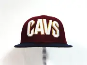 New Era NBA Cleveland Cavaliers "2 Tone CAVS" Cardinal & Gold Snapback Hat OSFM