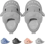 [Jfxgjuv] Sharklas Originales Kids, Shark Slides Kids Sharky Chanclas Kids Polares, Detachable Soft-Soled Warm Non-Slip Slippers Sandals