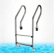 Swimming Pool Ladder,Entry and Exit Easier Pool Steps for Inground Pools,Bearing Capacity 200kg(2steps)