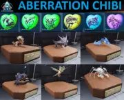 ARK ASA Chibi Bulbdog Featherlight Karkinos Rock Drake Reaper Glowtail Basilisk