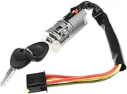Repair Parts 7702296589 Ignition Lock Cylinder & Switch Key for Renault Logan Dacia Sandero Clio 7701471098 7701471220 6601551102