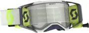 SCOTT PROSPECT 2022 WFS ROLL OFF GREY / YELLOW MOTOCROSS ENDURO GOGGLES