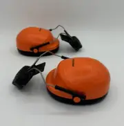 Peltor H31P3E HiViz Hard Hat Mounted Ear Muffs Helmet Hearing Protection H31