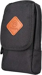 FIREDOG Smell Proof Bag, Odor Proof Pouch Dog Tested Mini Stash Crossbody Bags for Travel Storage (Black)