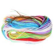 200pcs Braided Cord Lanyard String Keys Friendship Bracelet Cord