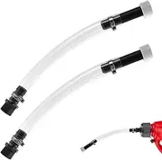 OEMASSIVE 2 Pcs Fuel Filler Hose Kits for VP Racing Fuel Jug Gas Cans Hose Racing Jug Hose Gas Can Spout Replacement for LC2 Jugs for Scribner VP Fuel Cans EGS Cans Racing Gas Cans, Black