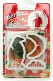 Kokubo Japanese Veggie Shapers Fruit Vegetable Cutter 3D Penguin Made in Japan