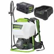 GREENWORKS 60V 1 x 2Ah Backpack Sprayer Kit 5202307AU-KIT