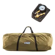 KINGS Oversized Double Swag Bag Camping Storage + Kwiky Car Tyre Deflator 4x4
