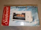 New Sunbeam 4 Slice Countertop Toaster Oven Broiler White TO400