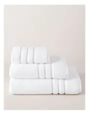 [Heritage] Super Plush Cotton Towels in White