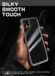 SUPCASE for Google Pixel 4XL, Clear Case Slim TPU Bumper Back Shockproof Cover