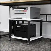 Printer Stand Printer Holder Printer Shelf Movable Printer Cart with Wheels Printer Stand Under Desk Printer Shelf File Cabinet Printer Table for Home Office Printer Rack Printer Shelves (Color : B,