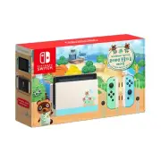 Nintendo Switch Animal Crossing Edition 32GB with Green & Blue Joy Con Sealed