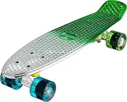 [Ridge Skateboards] Rainbow Neochrome 22" Mini Cruiser Complete Board - UK Manufactured - Metallic Fades