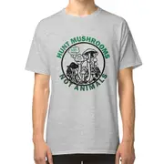 Hunt Mushrooms Not Animals, t-shirt wearing by Pete Davidson T-shirt