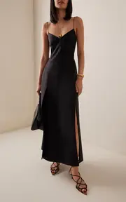 [Heirlome] Alyona Wool-Silk Maxi Slip Dress