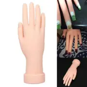 Beginner Nail Practice Hand Nail Manicure Mannequin Training Hand Left Hand